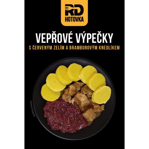 Vepřové výpečky se zelím a br.knedlíkem 500g