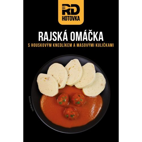 Rajská omáčka s houskovým knedlíkem 500g