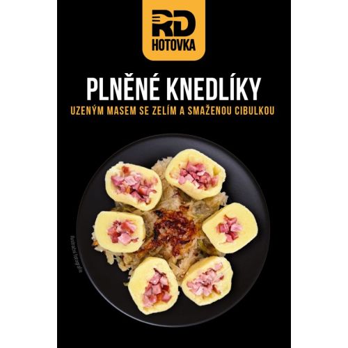 Plněné knedlíky uzeným masem se zelím 520g