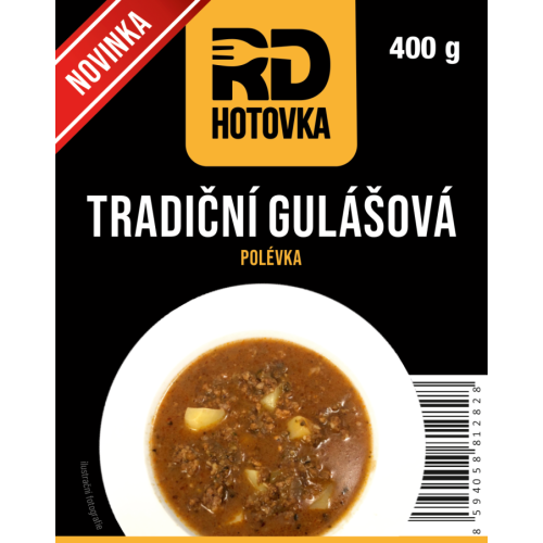 Tradiční gulášová polévka 400g