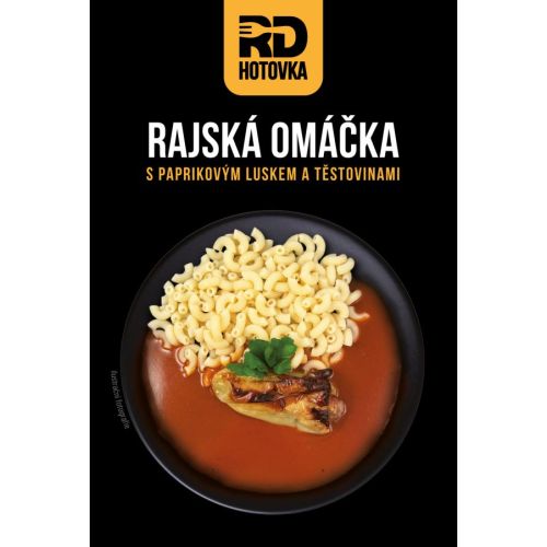 Rajská omáčka s paprikovým luskem a těstovinami 500g