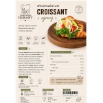 Obložený croissant se sýrem nebalený 150g
