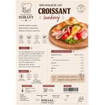 Obložený croissant se šunkou a sýrem nebalený 150g