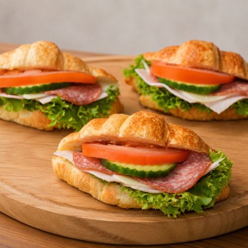 Croissant mini se šunkou 50g