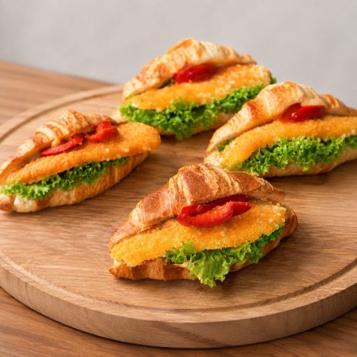 Croissant mini s kuřecím stripsem